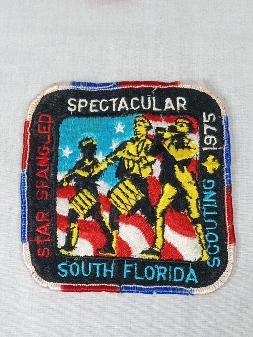 Vintage South Florida Scouting Patches Set Used
